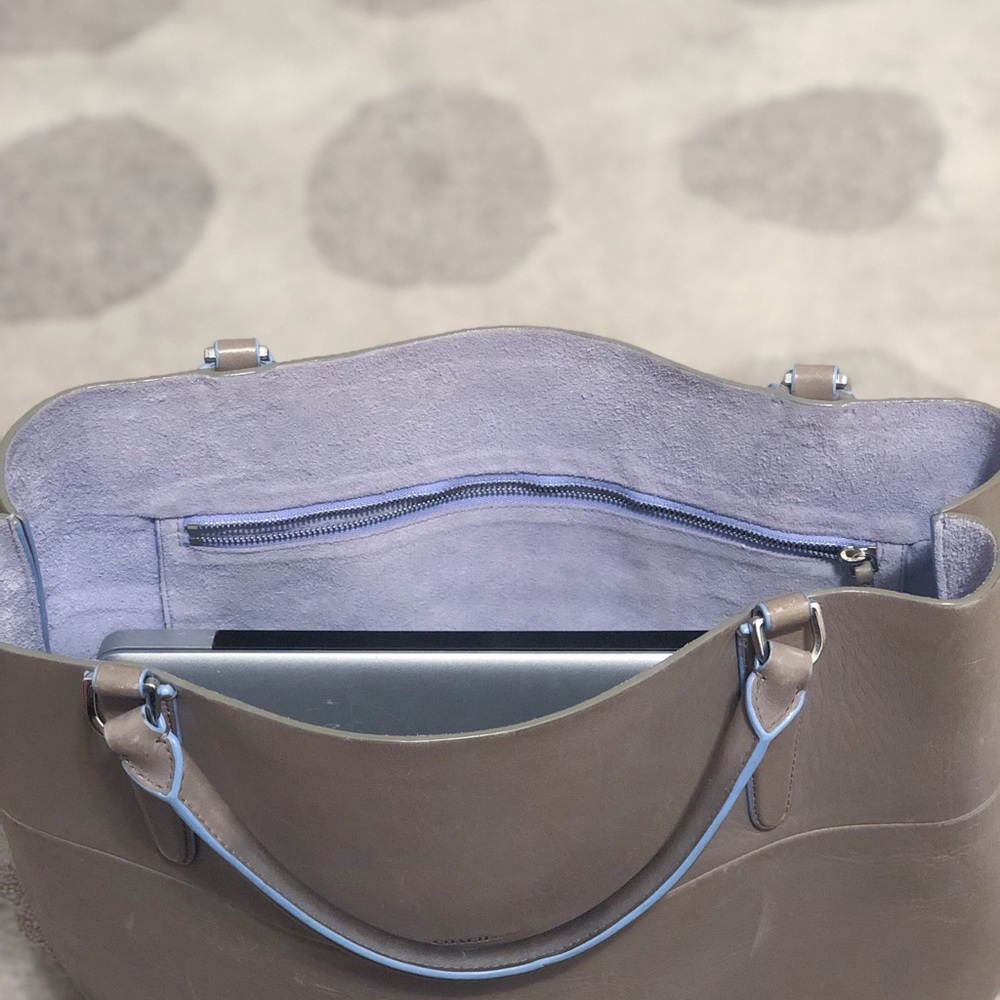 Coach Raw Edge Open Rectangular Tote - Picture 3 of 3